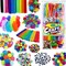 Arts and Crafts Supplies Kit for Kids - Boys and Girls Age 4 5 6 7 8 Years Old - Toddler Art Set Activity Materials - Great for Preschool and Kindergarten Crafting Project - Carl & Kay